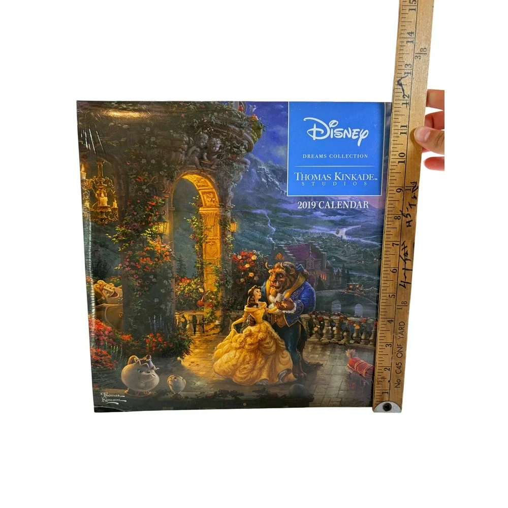 Disney Dreams Collection Thomas Kinkade Studios 2019 Wall Calendar New Sealed